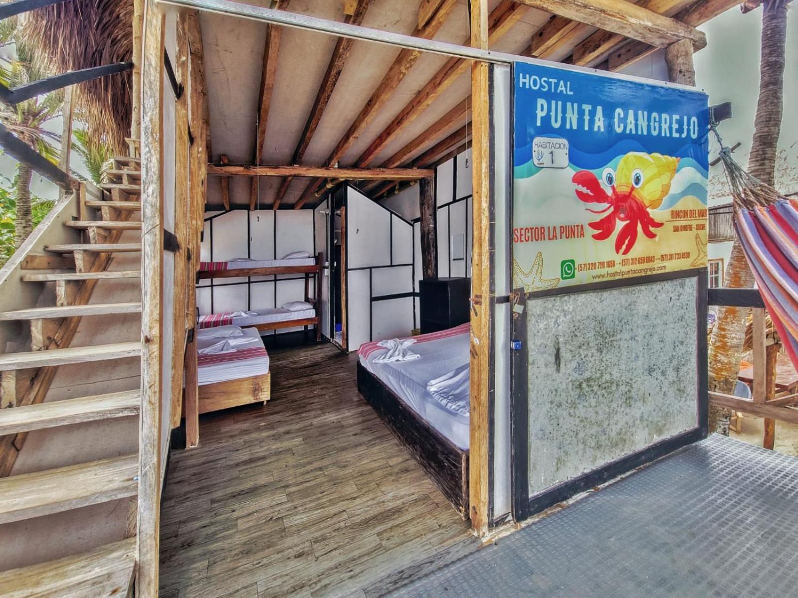Hostal Punta Cangrejo Сан-Онофре Экстерьер фото