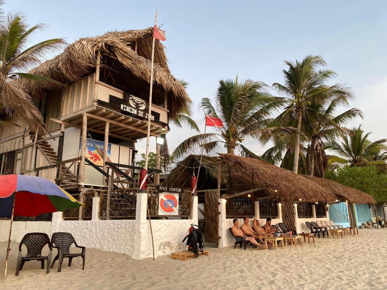 Hostal Punta Cangrejo Сан-Онофре Экстерьер фото