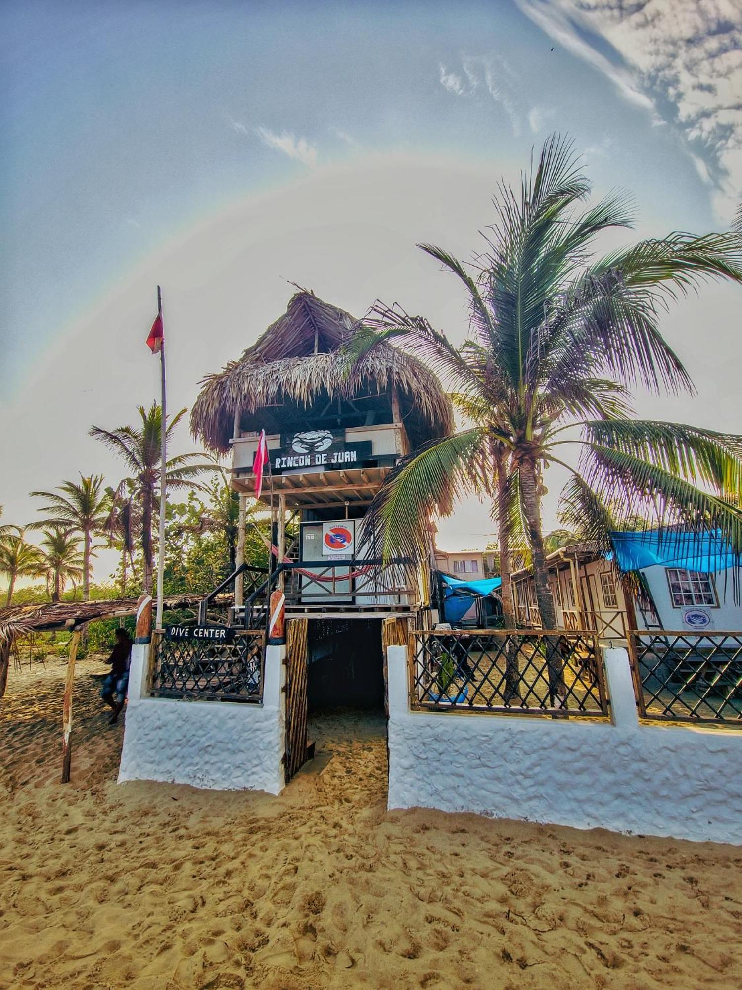 Hostal Punta Cangrejo Сан-Онофре Экстерьер фото